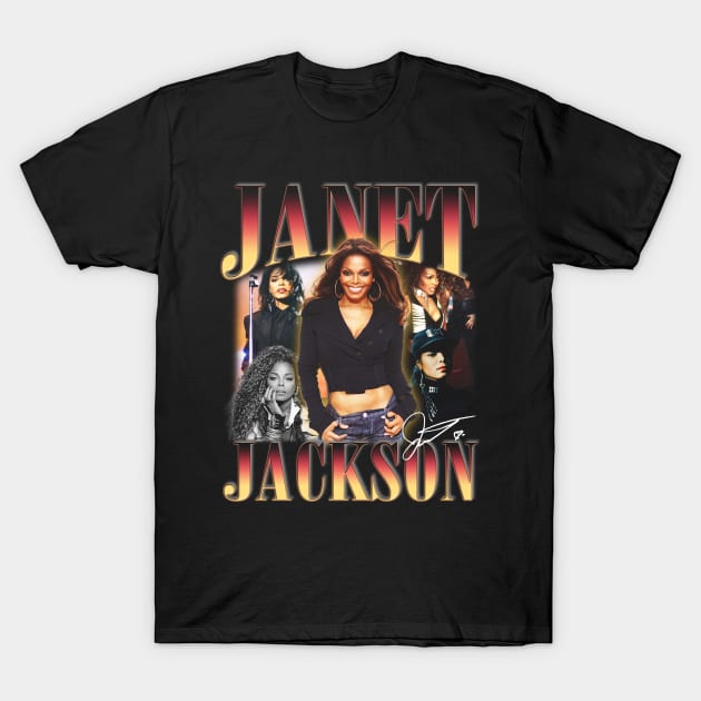 Janet Jackson Vintage Tour Concert T-Shirt by Evergreen Daily